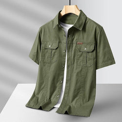 Caleb Morgan Utility Cotton Shirt