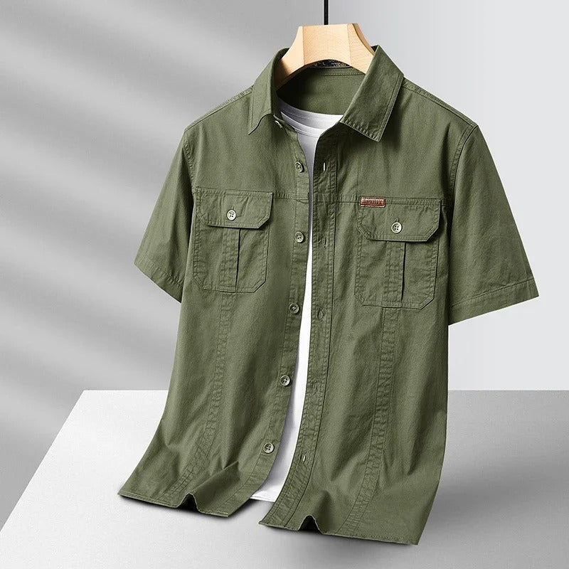 Caleb Morgan Utility Cotton Shirt