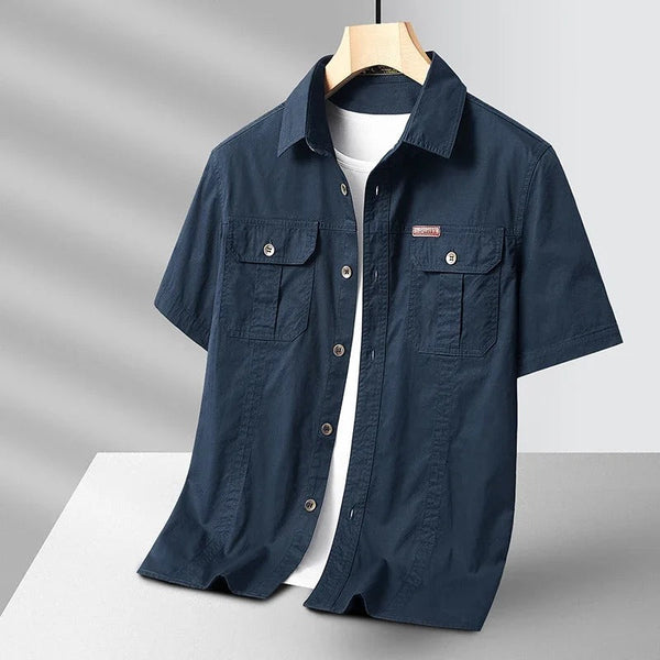 Caleb Morgan Utility Cotton Shirt