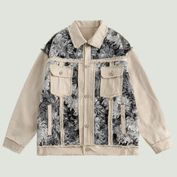 Hikari Floral Denim Jacket