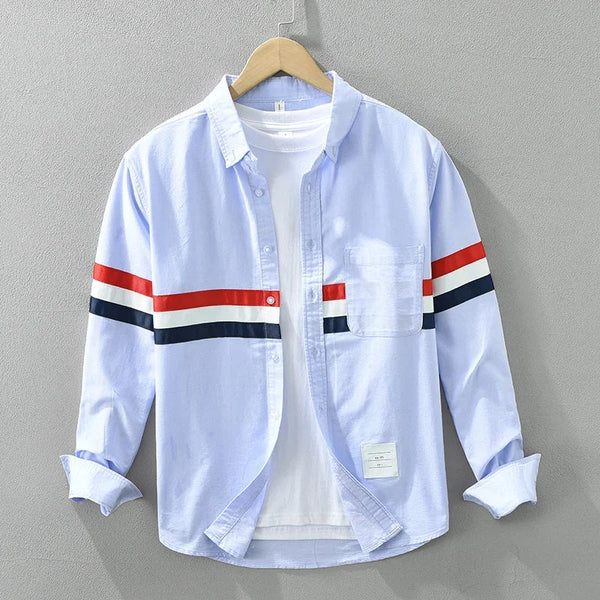 Logan Pierce Striped Long Sleeve Shirt