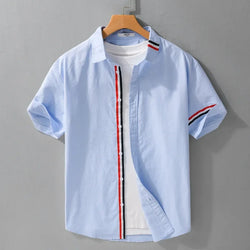 Marc Don Striped Cotton Shirt