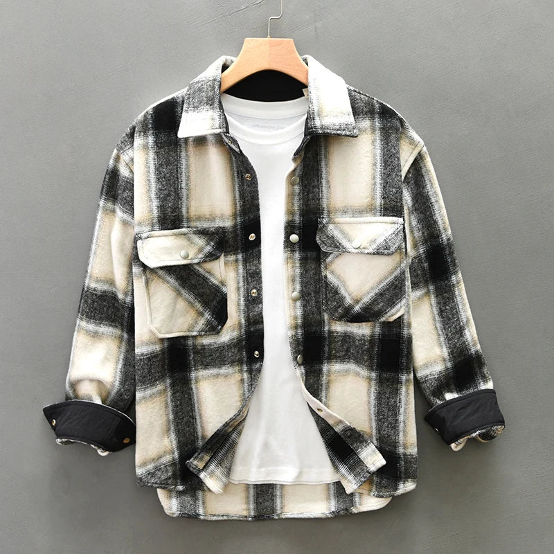 Caleb Morgan Brushed Cotton Overshirt