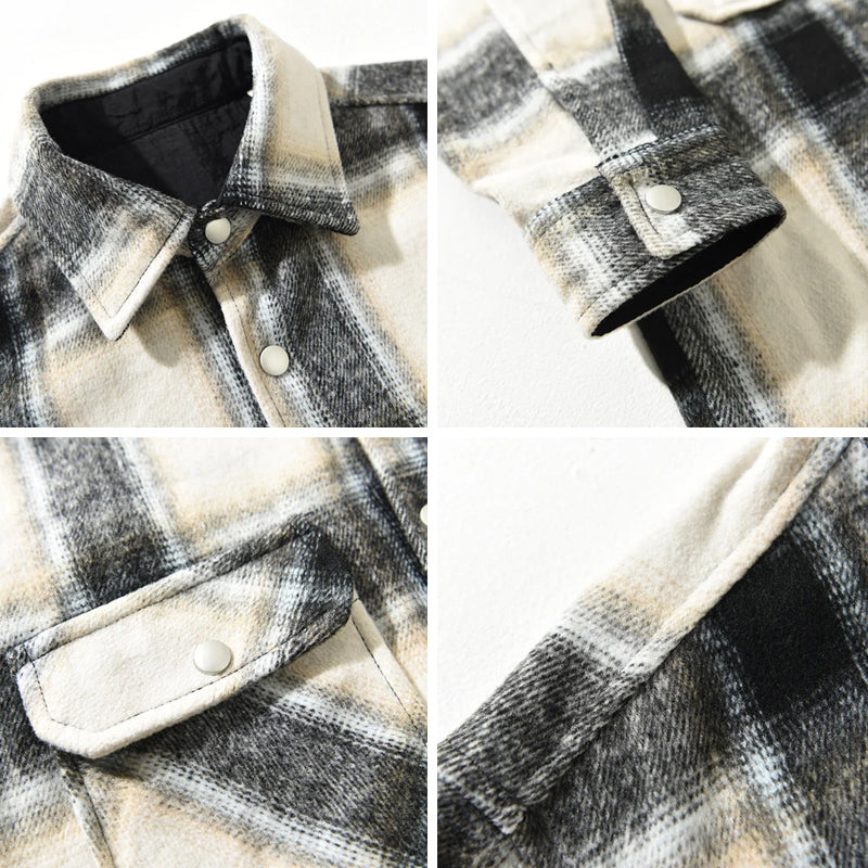 Caleb Morgan Brushed Cotton Overshirt