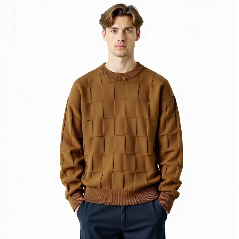 Jacob Mason Plaid Sweater